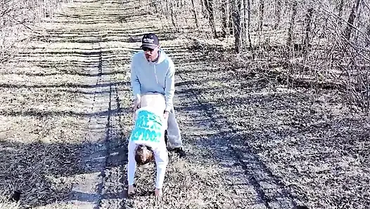 Fucked Outside While a Drone Watched Us