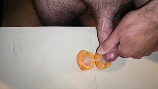 Apricot with sperm