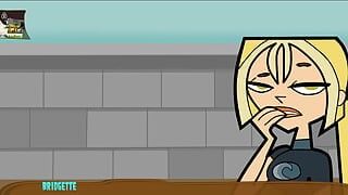 Total Drama Гарем (AruzeNSfw) - часть 27 - Bridgette мастурбирует, шеф-повар и Крис спасены! От LoveSkySan69