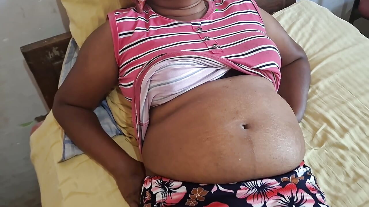 MILF Stepmom While Resting on Bed