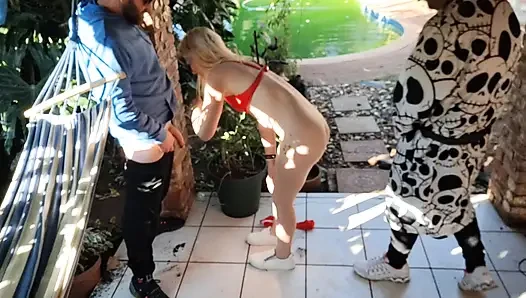 dışarıda eğlence