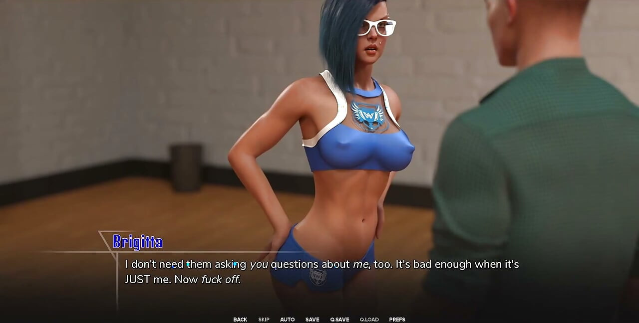 Taboo University 107 - Big Ass Emo Athletic Girl Is Angry with Me