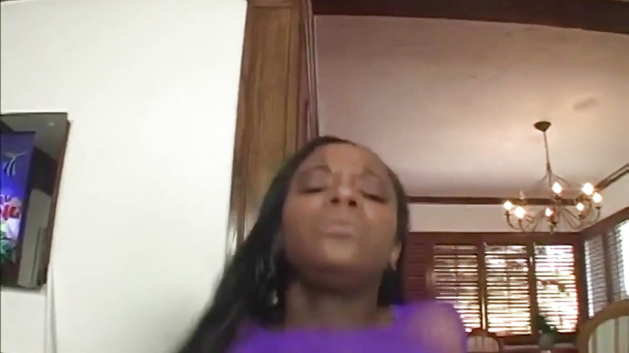 Lucky Busty Ebony Pussy Gets Treated with Multiple Orgasms