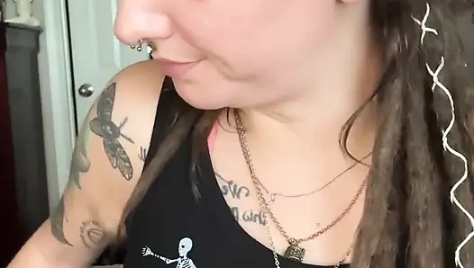 Rauch in dich blasen und sabbern