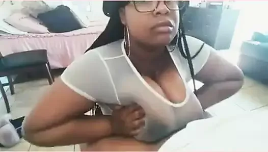 Huge Ebony Tits Titty Fuck