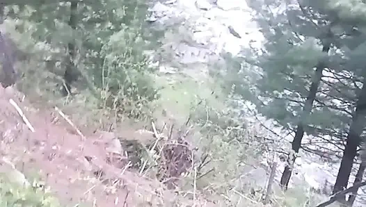 Part 2 - Desi outdoor sex with a stranger girl in the jungle.