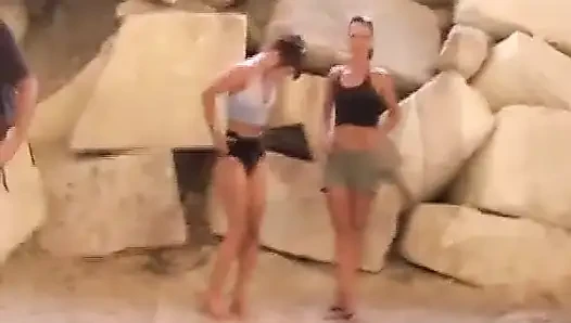 Two German Lesbians Showing How to Finger Each Other