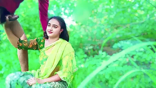 Dehati Köyü kızı açık hava eğlencesi, şaka, Hazi Gav ki Ladki Apne Jiju Ke Sath Khet Pr Gai ya da Jiju Se chudai Hintçe ses
