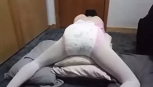 Sissy Boy Gets Desperate For His Diaper