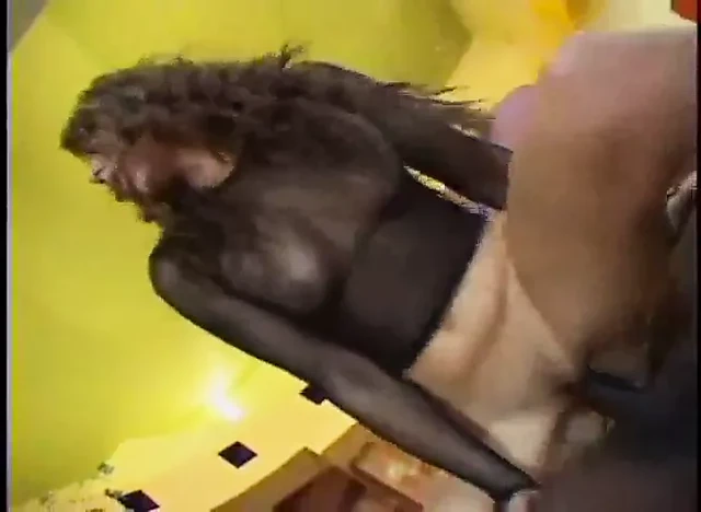 Brunette buttfucked by BBC