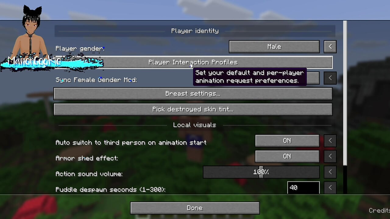 Minecraft mod Needs of Nature - Steve y Alex masturbándose y mostrando algunas características! Como correrse!