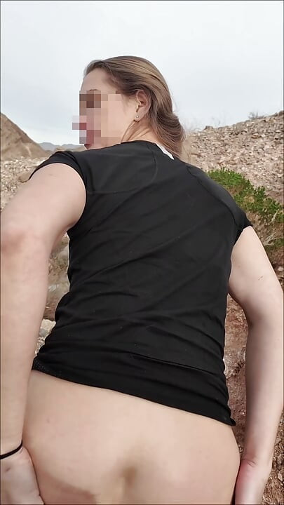 Slutty MILF Gets Ass Stretched & Face Painted by BBC During Hike