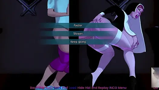 HOLY NUN THOUGH I AM SOMEONE ELSE AND FUCKED ME THROUGH GLORYHOLE!