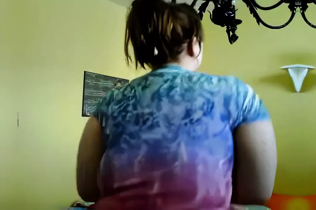 bbw friend dancing in hd
