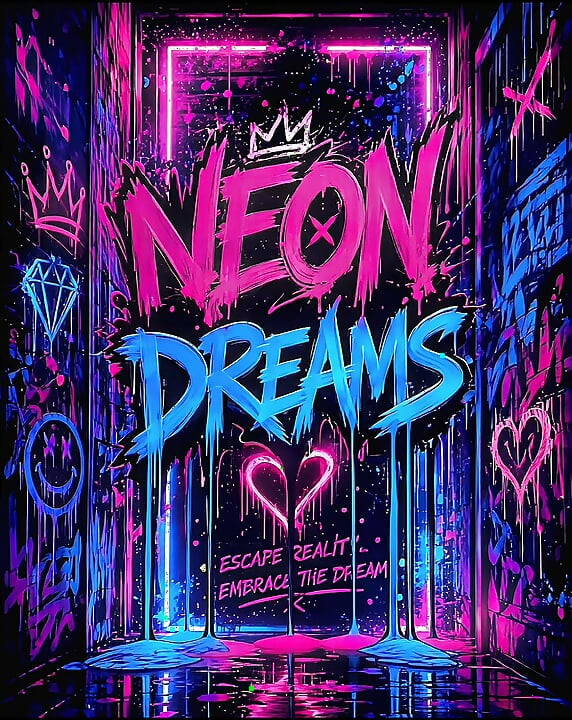 NEON DREAMS - THE MILF GANGBANG