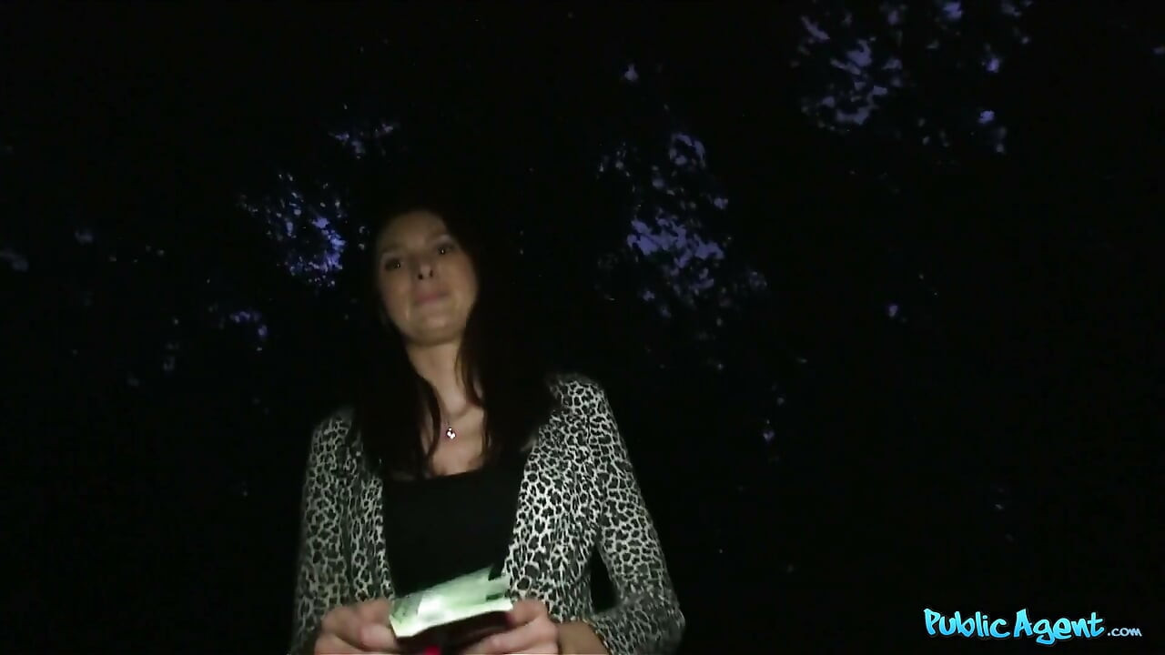 Public Agent - Agent Convinces Photo-less Kattie Gold to Trade Modeling Shots for a Wild Forest Pounding