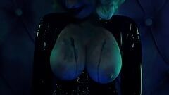 Vidéo d'horreur JOI CEI branle les instructions pour manger du sperme - Arya Grander, sorcière effrayante sexy - Domination POV