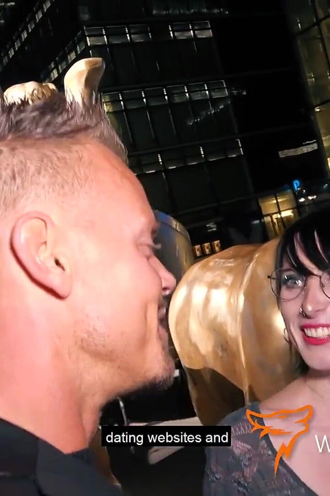 Punk bitch Lou Nesbit horny for white big dick - yummi! Wolf Wagner