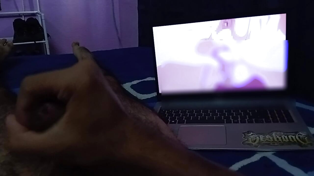 害羞的宅男放学后自慰成人动漫并激烈高潮