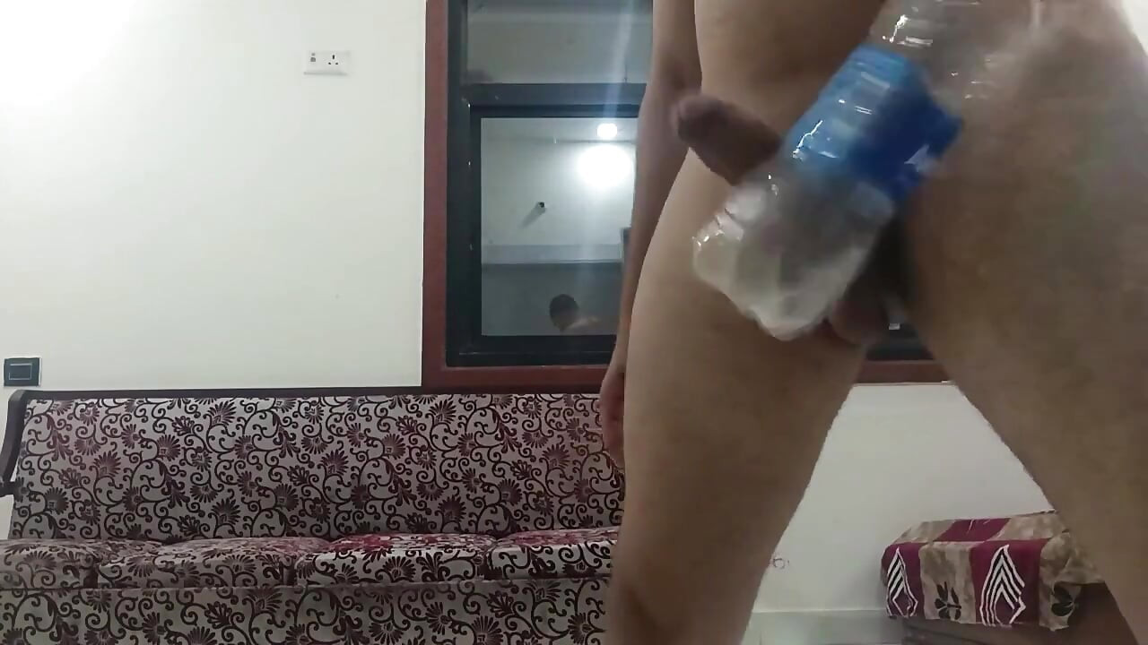 Bottle Sex: Indian Young Sexy Boy Fucking Anal Sex with Bottle
