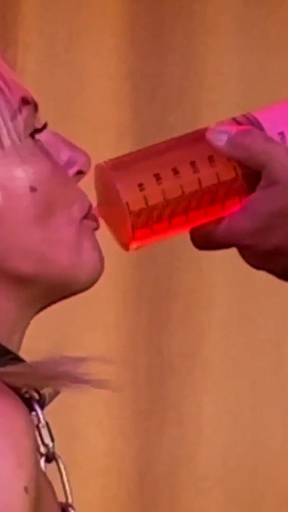 Emotional moment from "Flintstones Dilemma Part 1 - BDSM Fetish Kink at its hardcore"