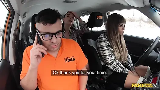 Stuck Between Snow and Big Tits