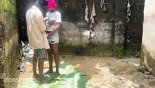 I was so horny that i arrange a backyard fuck date with my landlords ste...