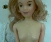 barbie figure loves cum