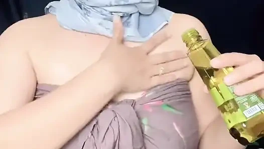 Hijab Woman Kemben Fabric Hoyang Foreplay