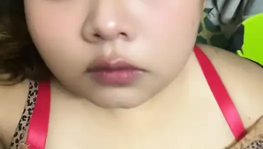 My Filipina stepsister took off her hijab and made this video for me on her phone.