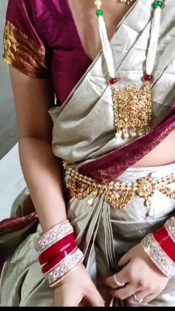 Emotional moment from "Viral Tamil Bhabhi was fucked by her husband when she was ready to going outside"