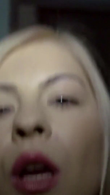 Stunning moment from "Berlin Party Girl Sucks Stranger in Garage before going to Bed, POV"