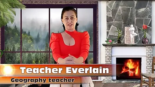 Komedi Torcelini. Perguruan tinggi. Guru Everlain. Video wawancara TV sep 2025 nsfw