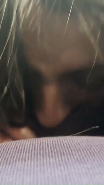Deepthroat, Masturbation & Cum on My Fur Hooded Downjacket – Satin Fetish in Bed | Clip 3