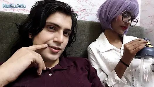 Stepsister helping Stepbrother Ep . 1