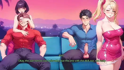 Ateşli evli kadınlar garip istiyor - kocalarını kart oyunlarına baştan çıkarıyor - bölüm 3