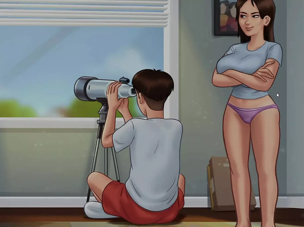 desi bhabi make seen in summertime saga