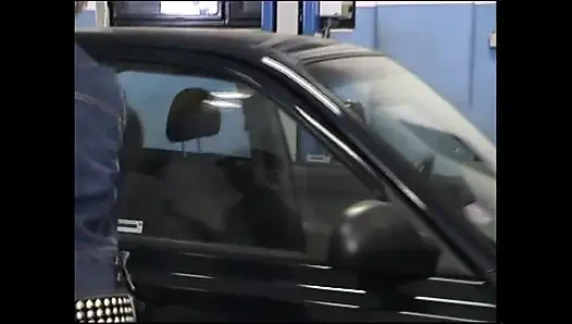 Riesiger schwanz im mund, großer schwanz in muschi, dreier