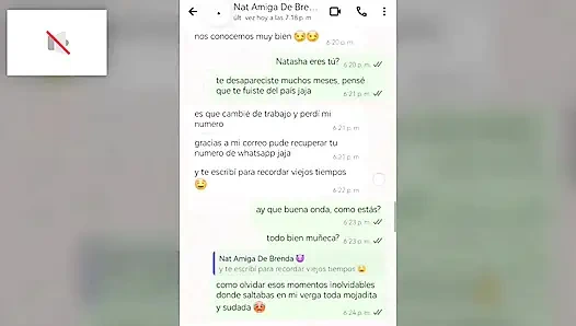 Hot Chat with My Girlfriend's Friend with Happy Final