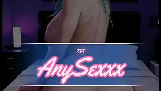 Hentai anime - Beautiful girl gets horny and moves very well on top of a cock
