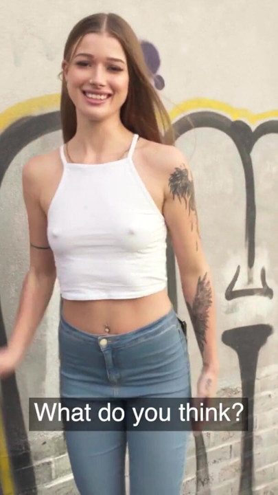 She So fucking Cute I nearly Cum too Early - Public Agent | Clip 1