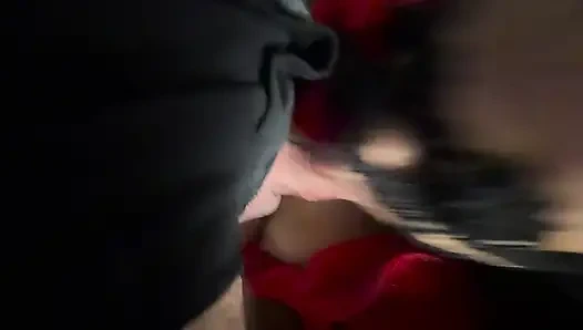 Panty black Finger in pussy