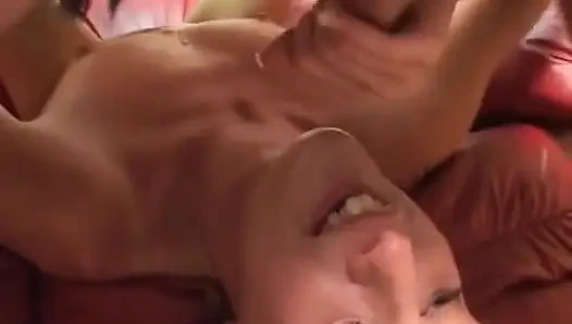 Blonde Babe Sucks Huge Cock to Explosive Finish