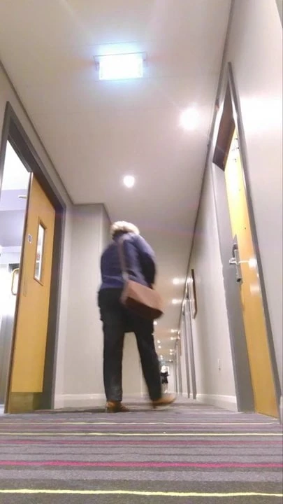 Caught Crossdressing in a Hotel
