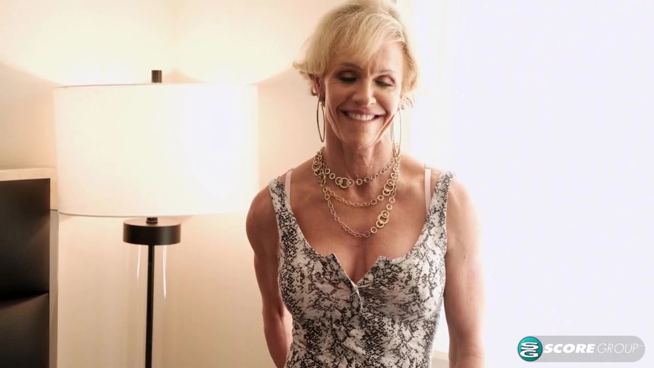 Big-titted wife and mom fucks a big, young cock & gets a