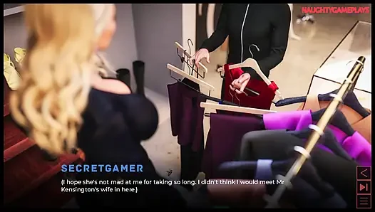 Lucky Pervert Helps Sexy MILF Stepmom in The Fitting Room - The Synthetic 07 By RedCarbon
