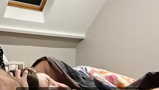 19 Year Old French Girl Sucks a Nice