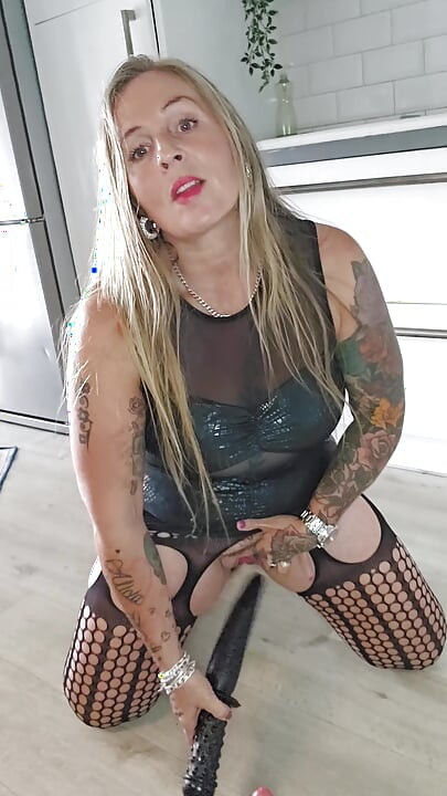 Lost Toy in Pussy-Self Fisting