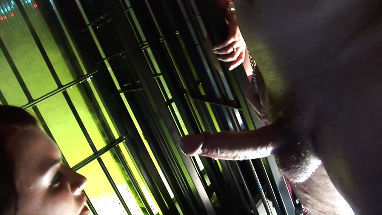 Orgy with fantastic MILFS in the strip club, outdoor sex orgy