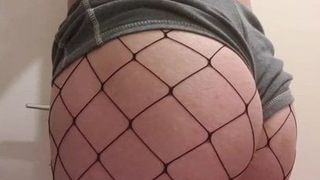 Peachy bubble butt sissy